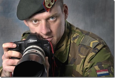 Gerben van Es, een gedreven combat-fotograaf in de frontlinie