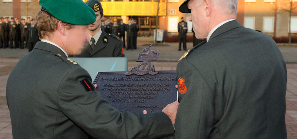 Pionierswerk eerste commando’s ‘Vipers’ in Uruzgan wordt beloond met unieke eenheidsonderscheiding
