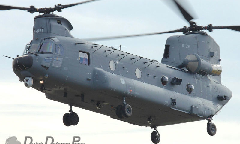 First Dutch CH-47Fs delivered, Lynx withdrawn from service