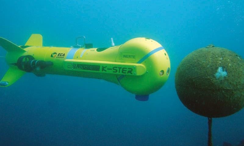 ECA GROUP equips Lituanian Navy with its underwater robot K-STER, an efficient ROV solution for sea mines clearance