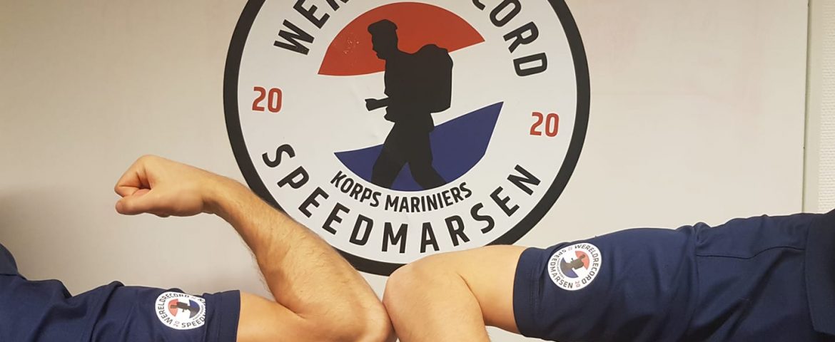 Wereldrecord Speedmarsen (WRS2020) op 24 oktober