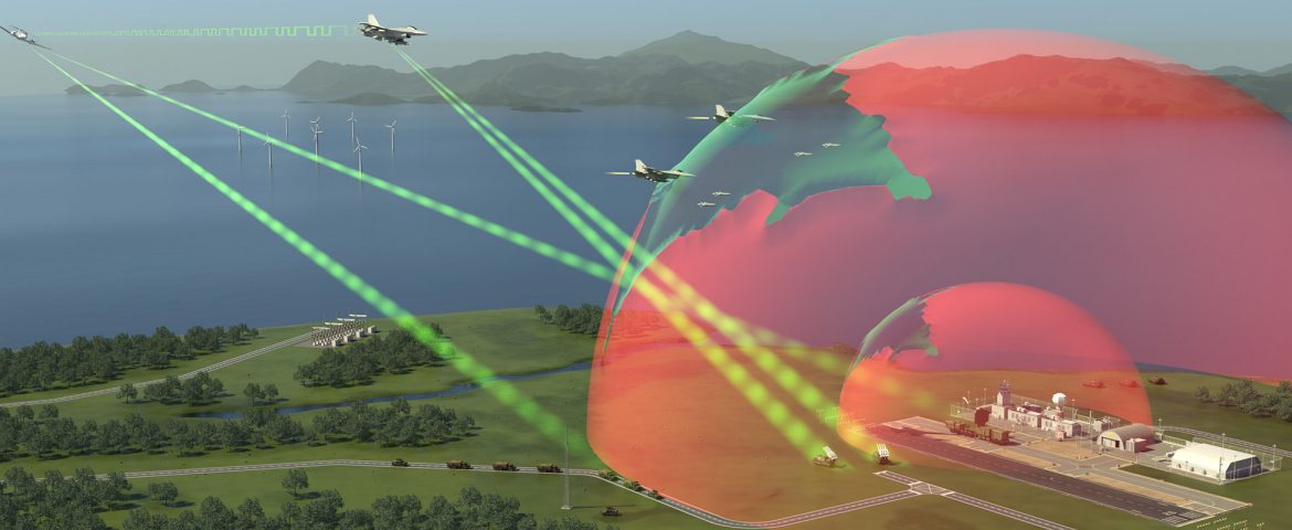 Elektronisch schild voor luchtmachten