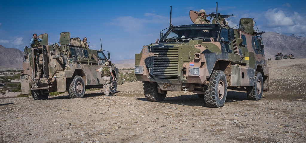 Bushmaster, Australian “Battle-Limousine” has Dutch soldiers covered in Afghanistan