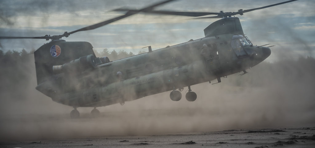 DHC oefent brown-out operaties in Nederland