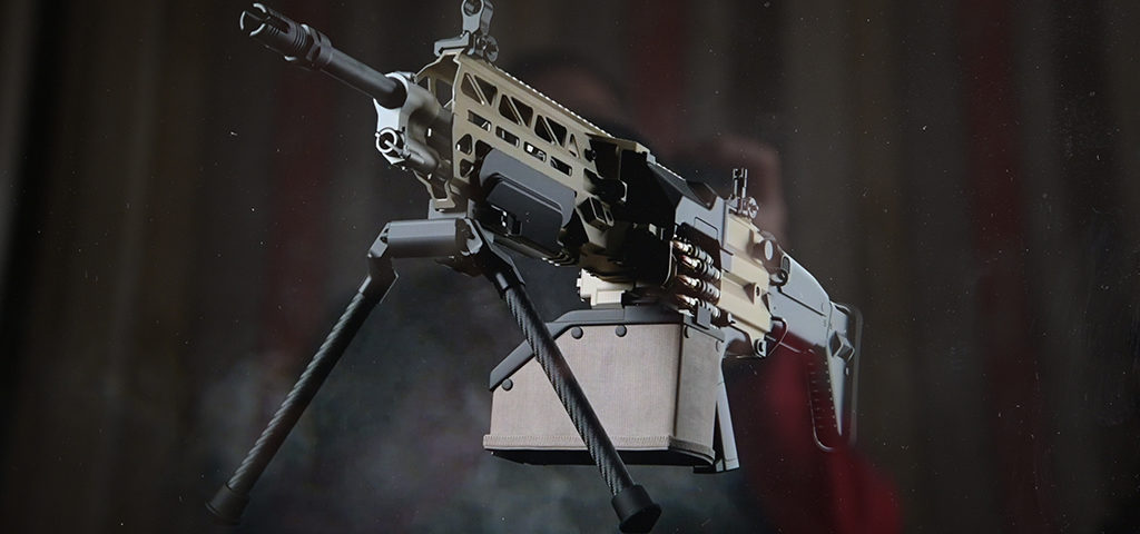 FN Evolys light machinegun launched