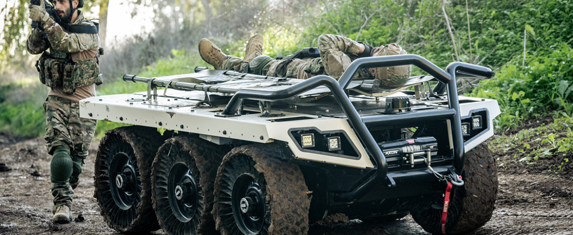 ROOK, Elbit en Roboteam’s nieuwste 6×6 UGV