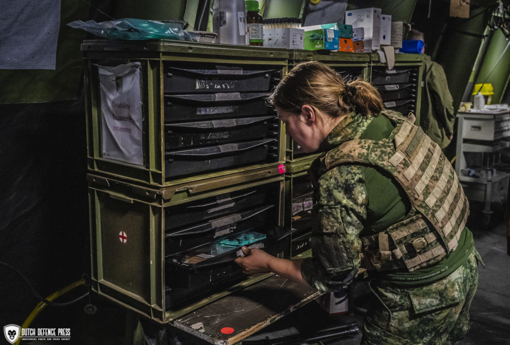 Het Role 2 Enhanced heeft dezelfde uitrusting als een Nederlands ziekenhuis