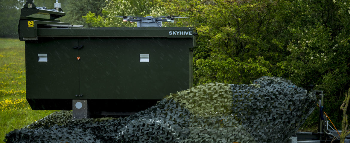 Skyhive drones voor Natres